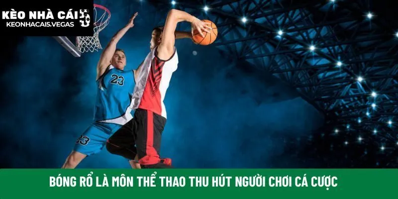 Bóng rổ là môn thể thao thu hút người chơi cá cược